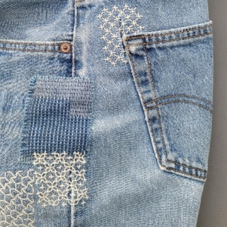 Japanse Sashiko: verfijn, herstel en versier met draad